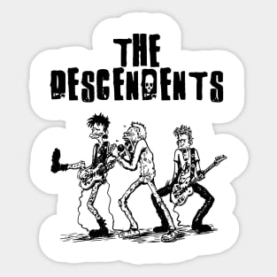 One show of The Descendents Sticker